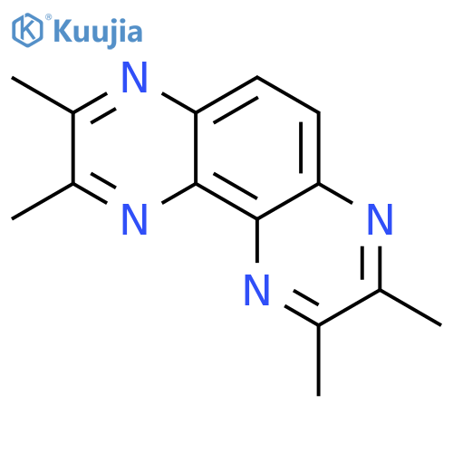 Pyrazino[2,3-f]quinoxaline, 2,3,8,9-tetramethyl- structure