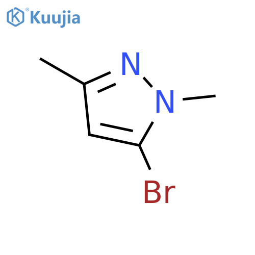 5-Bromo-1,3-dimethyl-1H-pyrazole structure