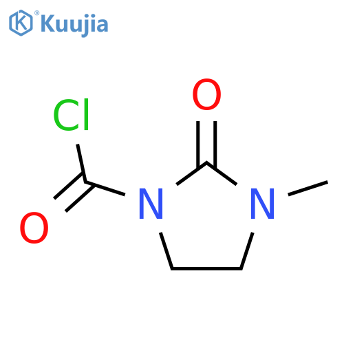 3-methyl-2-oxoimidazolidine-1-carbonyl chloride structure