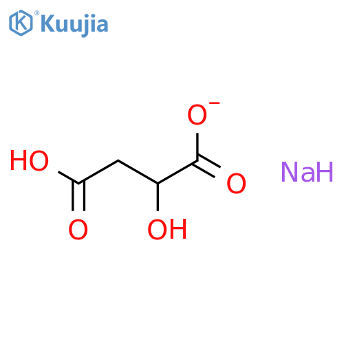 sodium hydrogen dl-malate structure