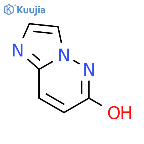 Imidazo1,2-bpyridazin-6-ol structure