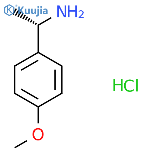 (S)-1-(4-Methoxyphenyl)ethanamine hydrochloride structure