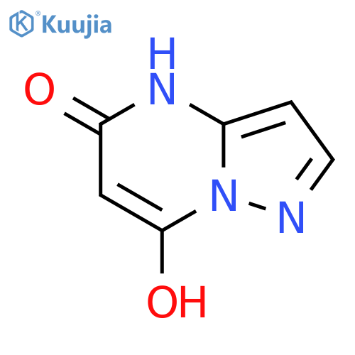 7-hydroxy-4H,5H-pyrazolo[1,5-a]pyrimidin-5-one structure