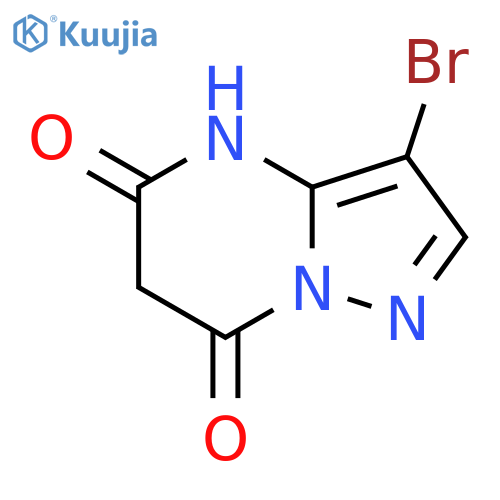 3-Bromo-7-hydroxypyrazolo1,5-apyrimidin-5(4H)-one structure