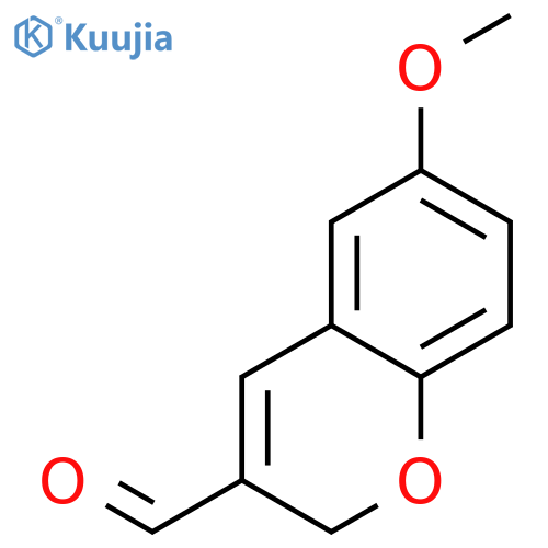 6-Methoxy-2H-chromene-3-carbaldehyde structure