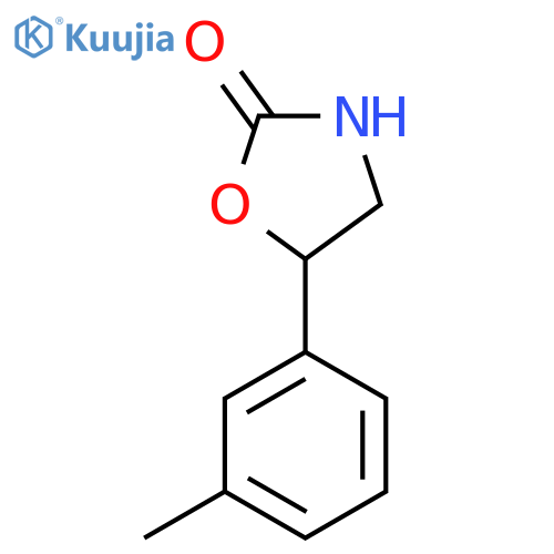 5-(3-methylphenyl)-1,3-oxazolidin-2-one structure