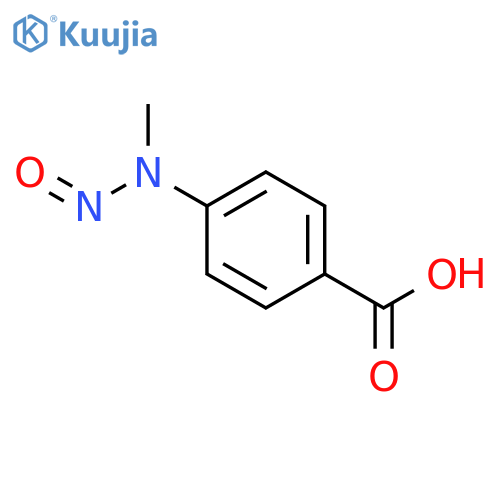 4-methyl(nitroso)aminobenzoic acid structure