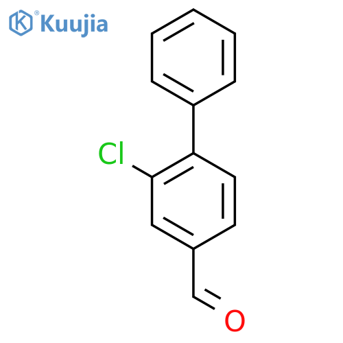 3-Chloro-4-phenylbenzaldehyde structure