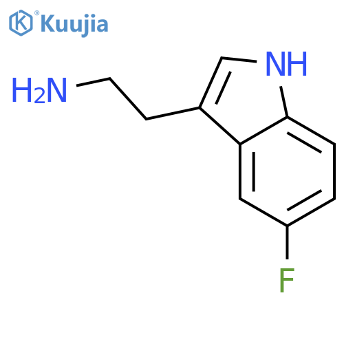 5-Fluorotryptamine structure