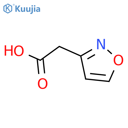 2-(1,2-oxazol-3-yl)acetic acid structure