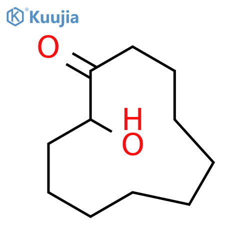 Cycloundecanone, 2-hydroxy- structure