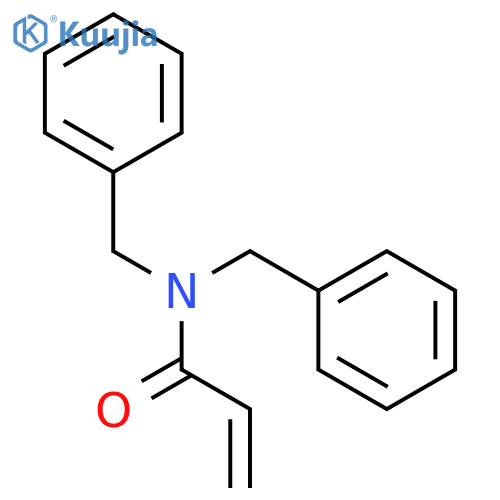 N,N-Dibenzylacrylamide structure
