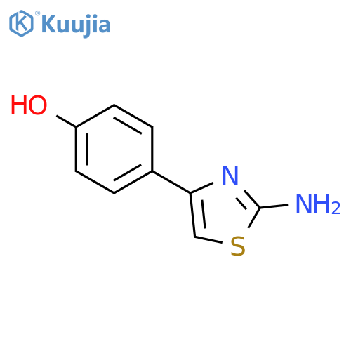 4-(2-Amino-1,3-thiazol-4-yl)phenol structure