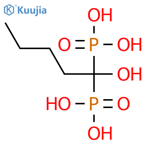 Phosphonic acid,P,P'-(1-hydroxypentylidene)bis- structure