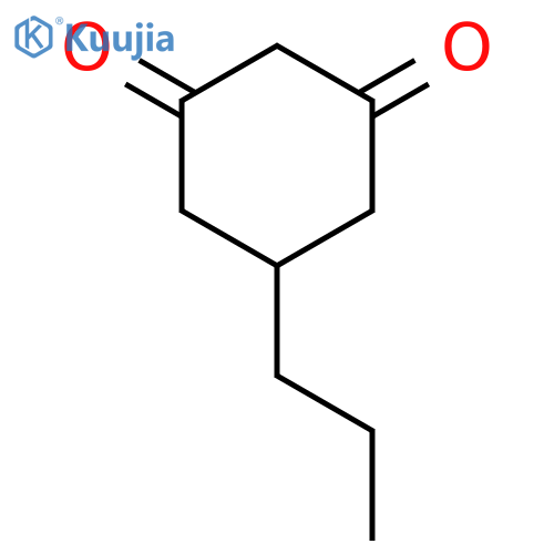 5-Propylcyclohexane-1,3-dione structure