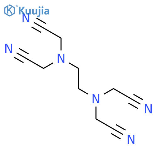 Acetonitrile,2,2',2'',2'''-(1,2-ethanediyldinitrilo)tetrakis- structure