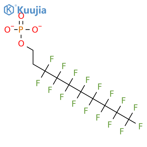 Mono2-(perfluorooctyl)ethyl phosphate structure