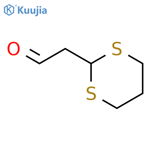 1,3-Dithiane-2-acetaldehyde structure