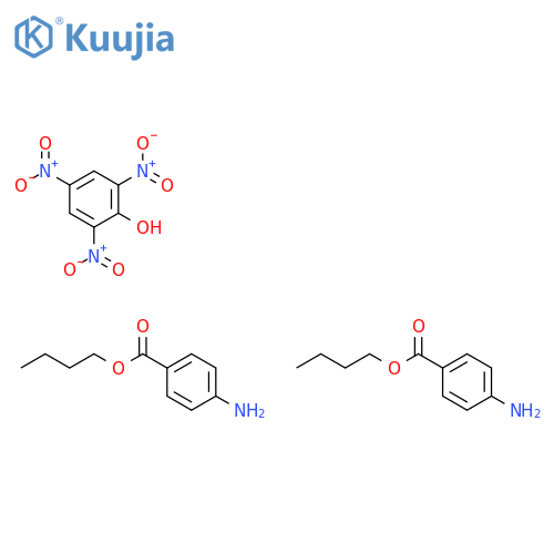 Butamben picrate structure