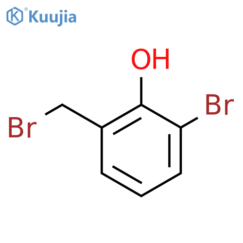 2-Bromo-6-(bromomethyl)phenol structure