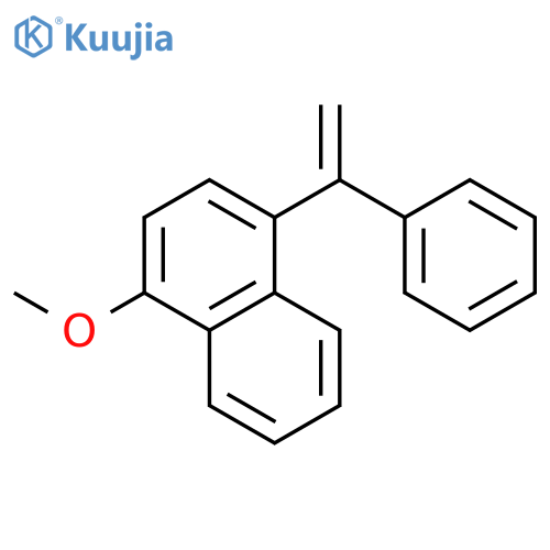 1-Methoxy-4-(1-phenylethenyl)naphthalene structure