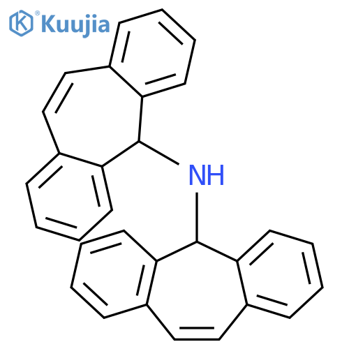 Bis(5H-dibenzo[a,d]cyclohepten-5-yl)amine structure