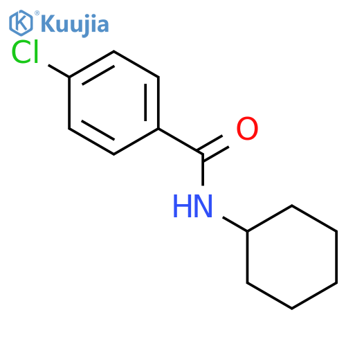 N-Cyclohexyl 4-Chlorobenzamide structure