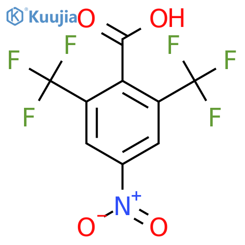 2,6-Bis(trifluoromethyl)-4-nitrobenzoic acid structure