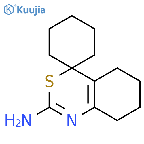 5,6,7,8-tetrahydrospiro3,1-benzothiazine-4,1'-cyclohexane-2-amine structure