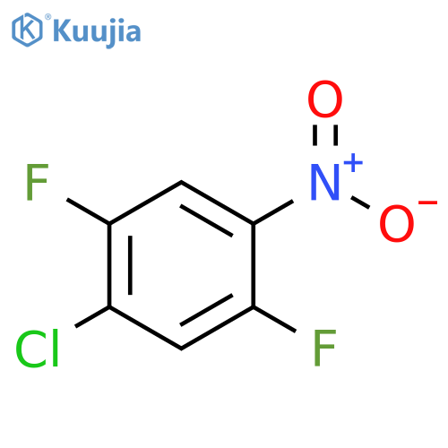 1-Chloro-2,5-difluoro-4-nitrobenzene structure