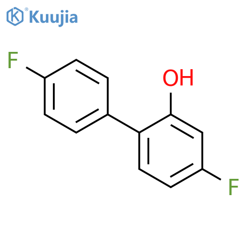4,4''-difluorobiphenyl-2-ol structure