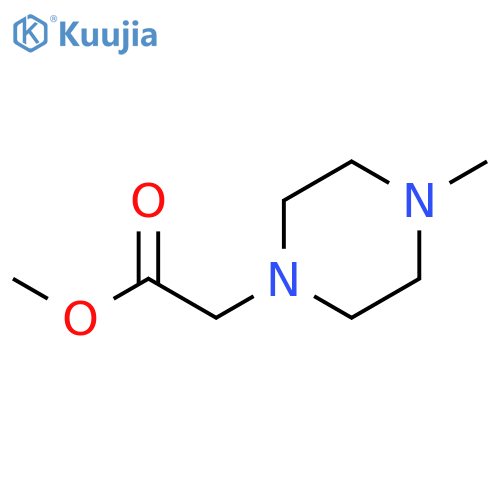 Methyl 2-(4-Methylpiperazin-1-yl)acetate structure