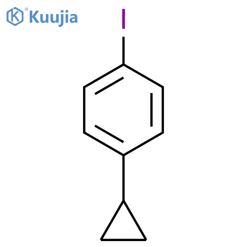 1-cyclopropyl-4-iodobenzene structure