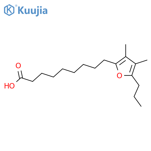 3,4-Dimethyl-5-propyl-2-furannonanoic Acid structure