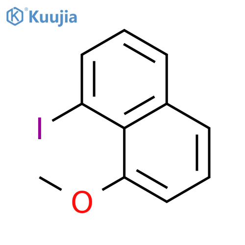 NAPHTHALENE, 1-IODO-8-METHOXY- structure