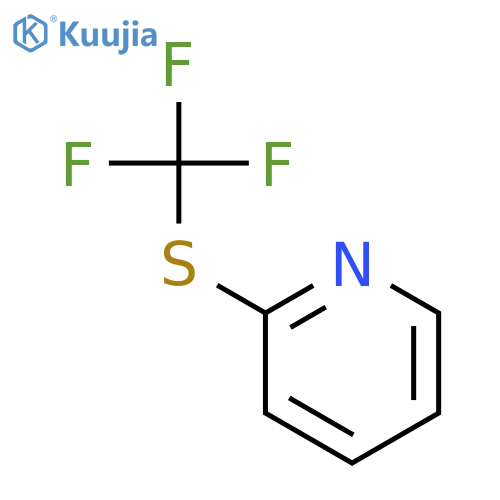 2-(trifluoromethyl)sulfanylpyridine structure