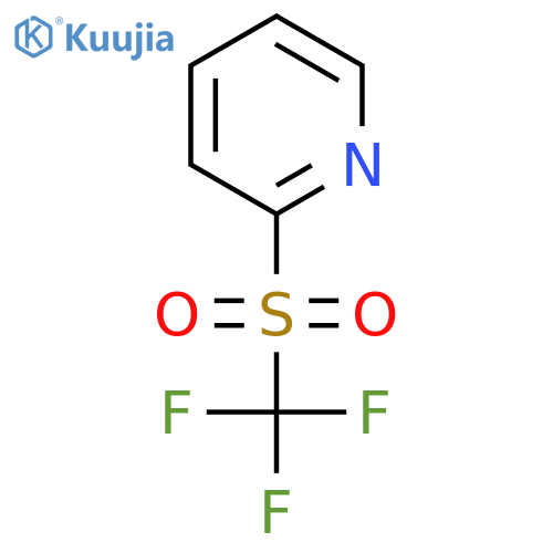 2-Trifluoromethanesulfonyl-pyridine structure
