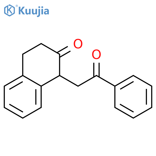 2(1H)-Naphthalenone, 3,4-dihydro-1-(2-oxo-2-phenylethyl)- structure