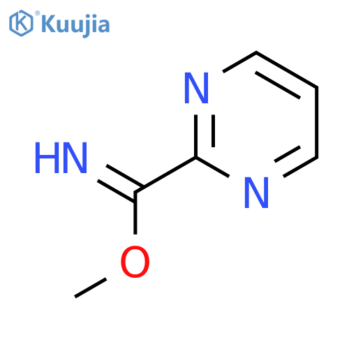2-Pyrimidinecarboximidic acid, methyl ester (9CI) structure