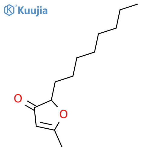 3(2H)-Furanone, 5-methyl-2-octyl- structure