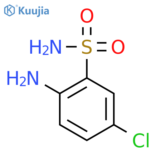 2-Amino-5-chlorobenzenesulfonamide structure