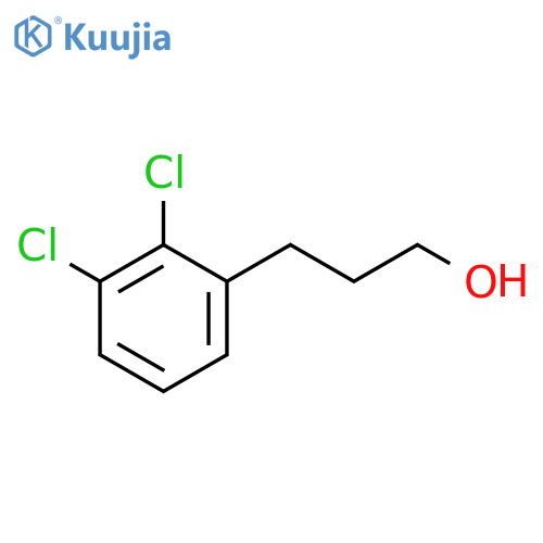 3-(2,3-dichlorophenyl)propan-1-ol structure