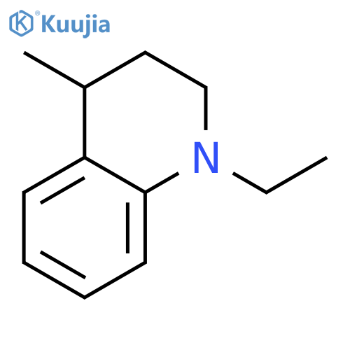 Quinoline, 1-ethyl-1,2,3,4-tetrahydro-4-methyl- structure
