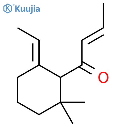 2-Buten-1-one,1-[(6E)-6-ethylidene-2,2-dimethylcyclohexyl]-, (2E)- structure