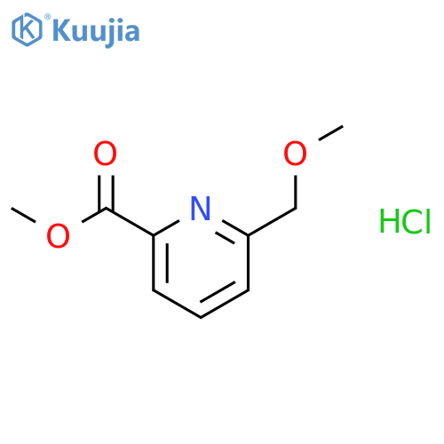 Methyl 6-(methoxymethyl)picolinate hydrochloride structure