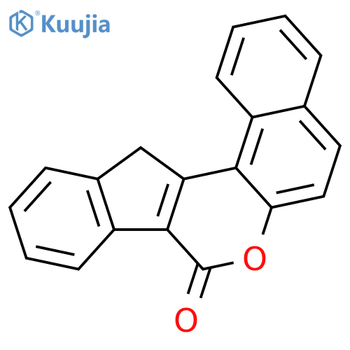 Indeno[2,1-d]naphtho[2,1-b]pyran-8(13H)-one structure