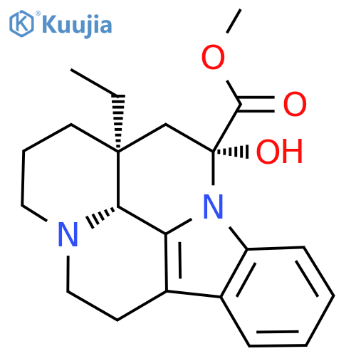 (3R,14R,16S)-Vincamine structure