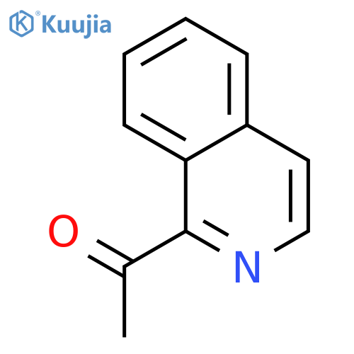 1-(isoquinolin-1-yl)ethan-1-one structure