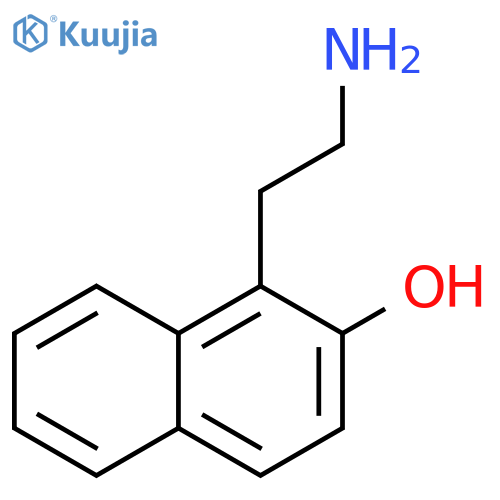 1-(2-aminoethyl)naphthalen-2-ol structure