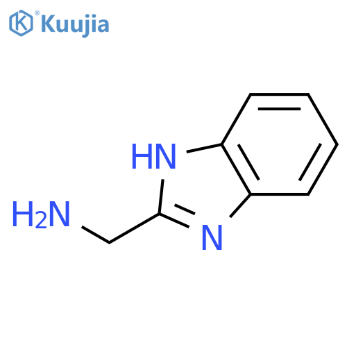 (1H-1,3-benzodiazol-2-yl)methanamine structure